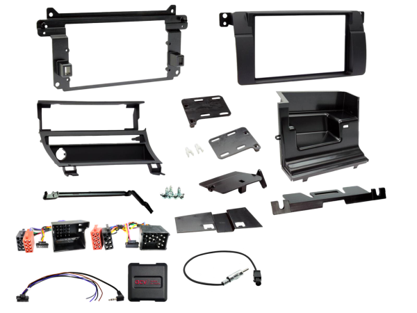 2-DIN Kit BMW 3er(E46) 07/1998-02/2007 LFB/Antenne